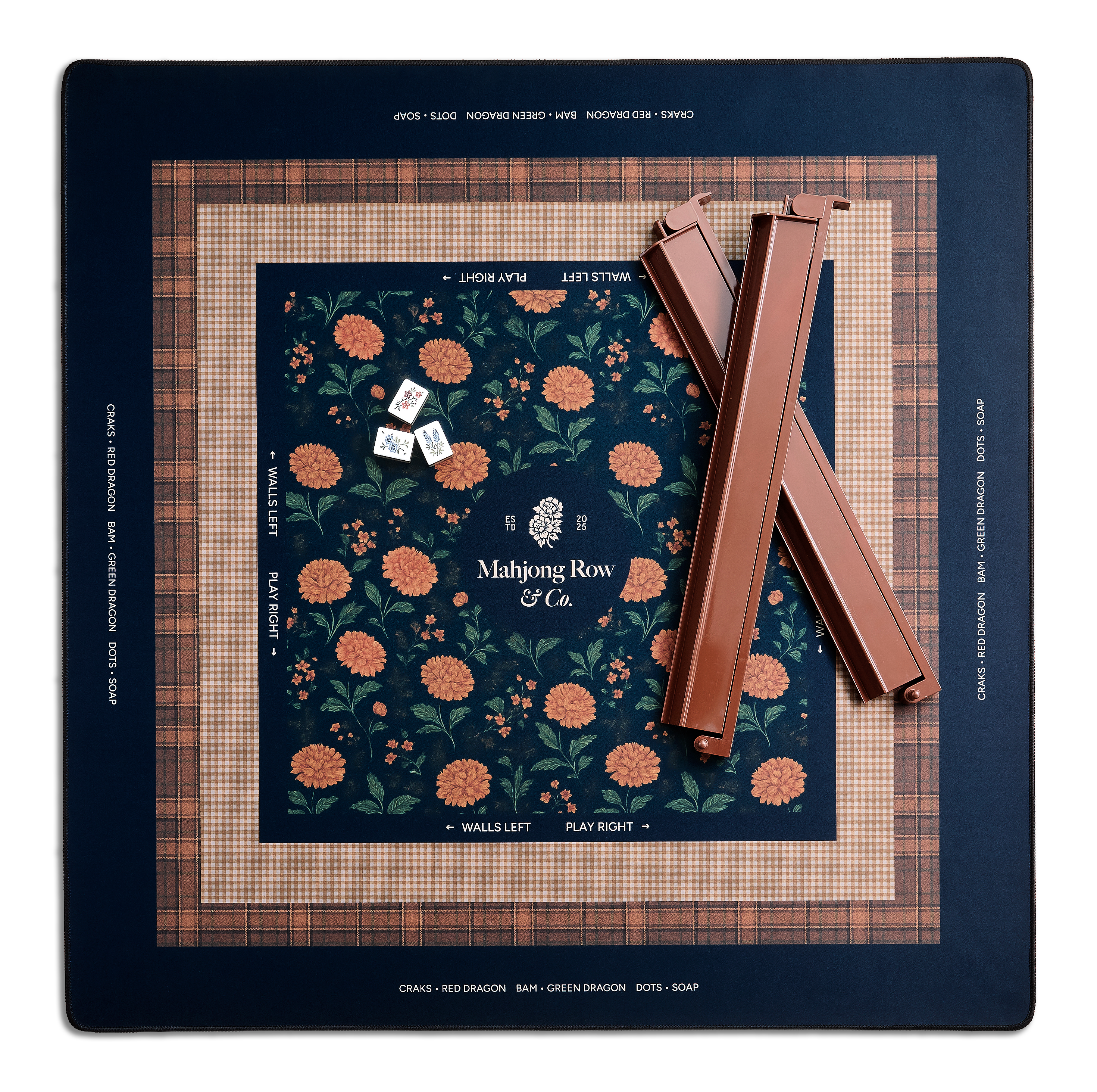 Midnight Garden Mahjong Mat