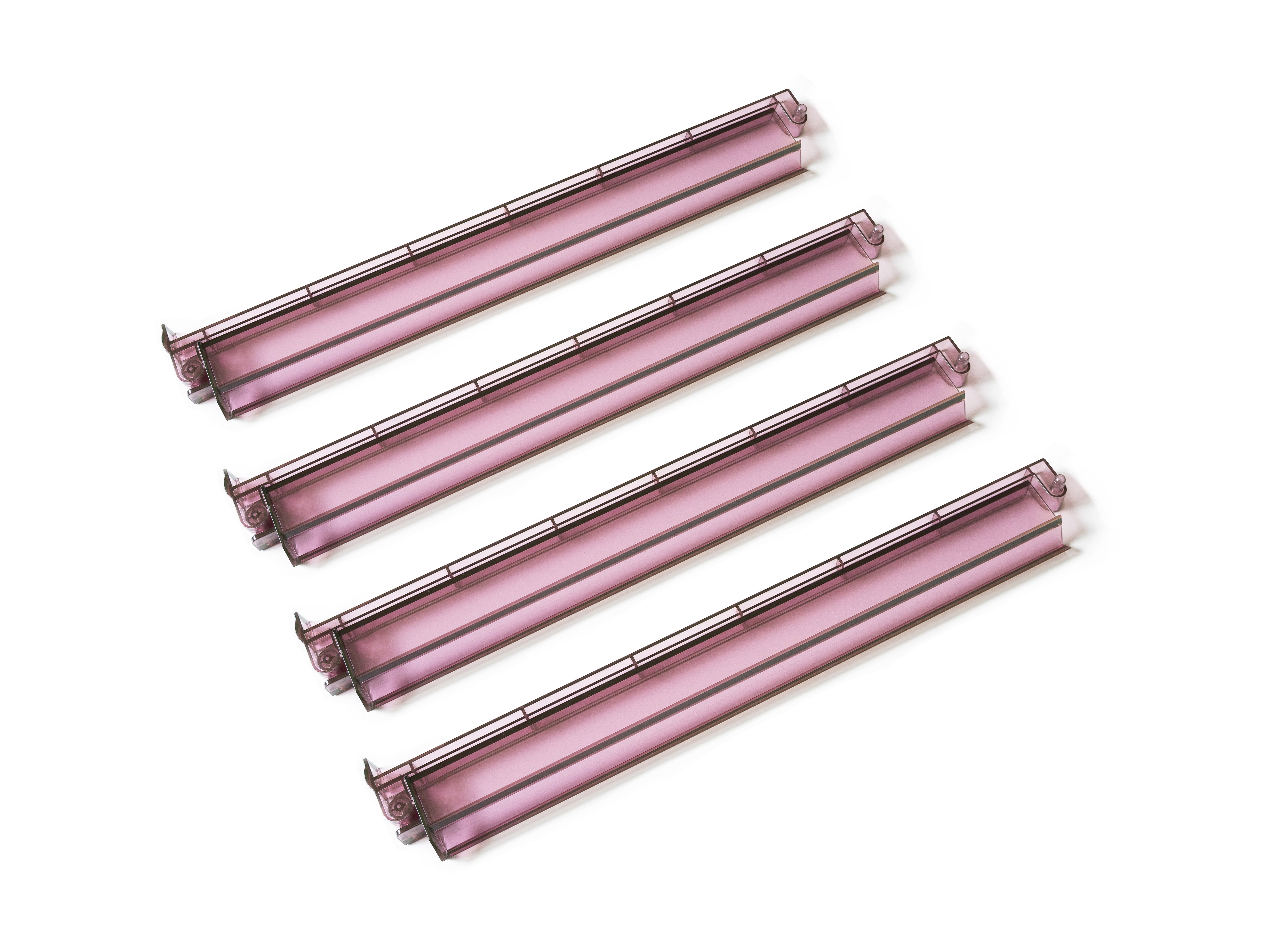 Translucent Plum Rack & Pusher Set